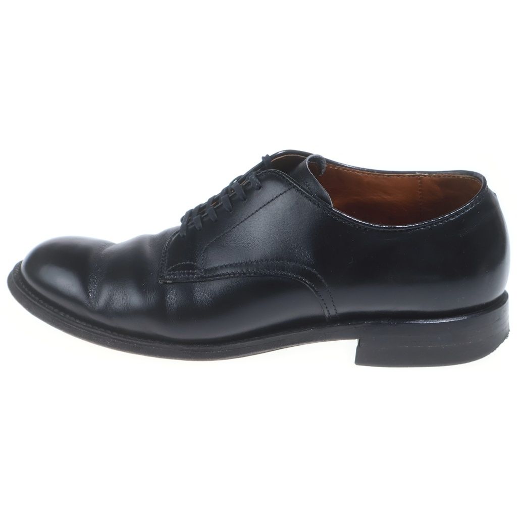 Alden (オールデン) MILITARY LAST PLAIN TOE OX カーフスキン ミリタリーラスト プレーントゥ オックスフォード レースアップ レザーシューズ ブラック 53711