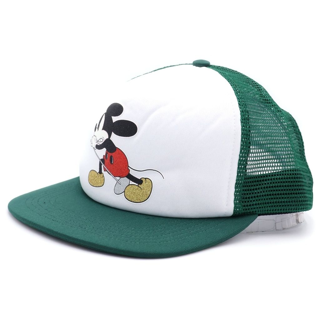 SUPREME (シュプリーム) 25AW ×Number (N)ine Mickey Mouse Mesh Back 5-Panel ナンバーナイン ミッキーマウス メッシュ バック 5 パネル キャップ 帽子 グリーン