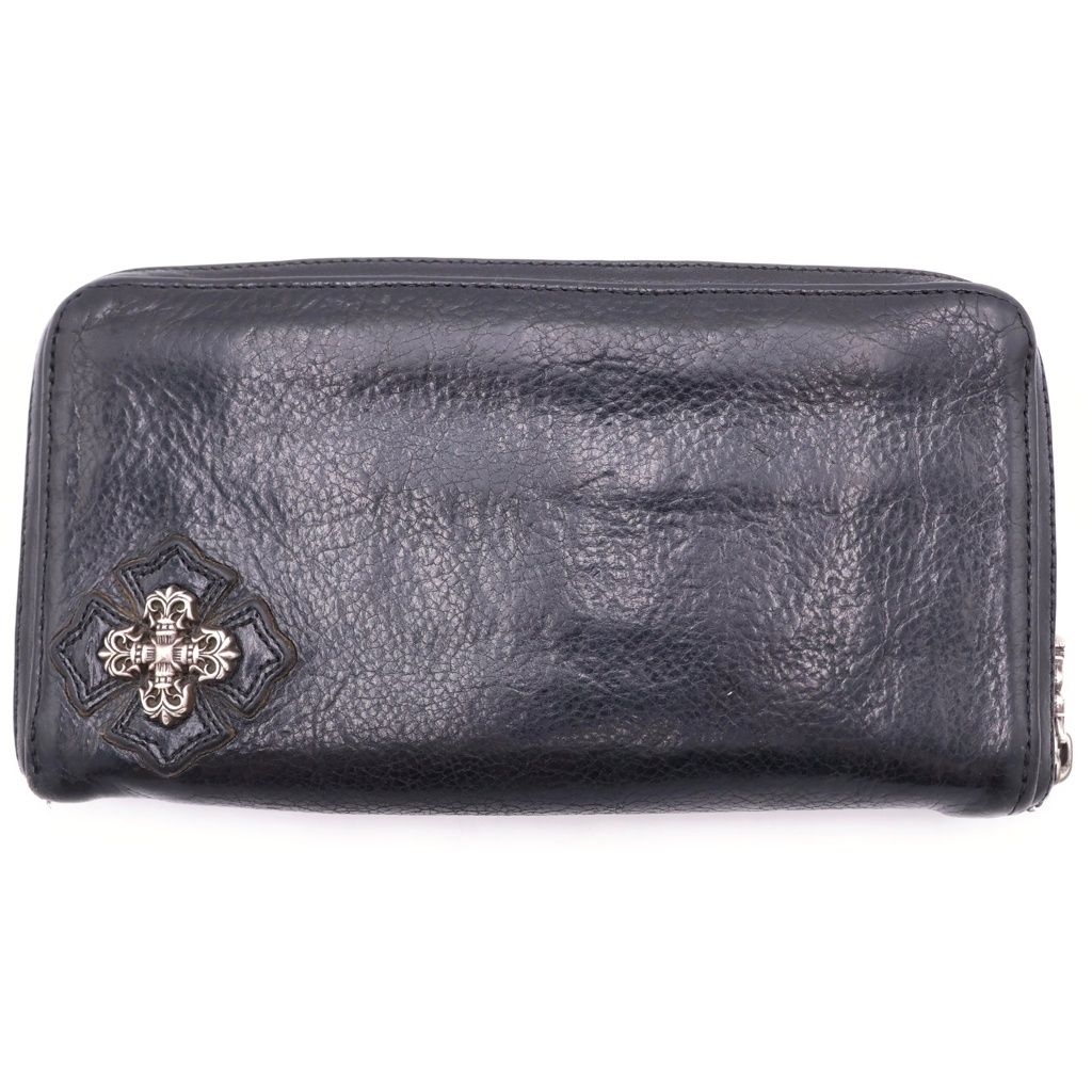 CHROME HEARTS (クロムハーツ) REC F ZIP フィリグリープラスラウンドジップ財布