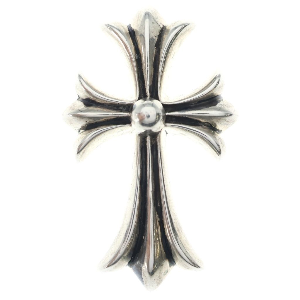 CHROME HEARTS (クロムハーツ) CH CRS SML スモールCHクロス ペンダントトップ シルバー BCA219