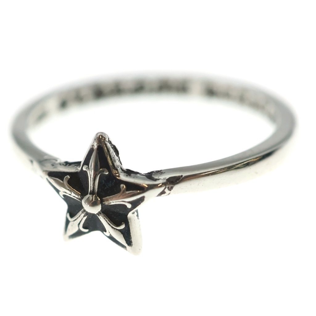 CHROME HEARTS (クロムハーツ) BUBBLEGUM STAR バブルガム3スター リング シルバー