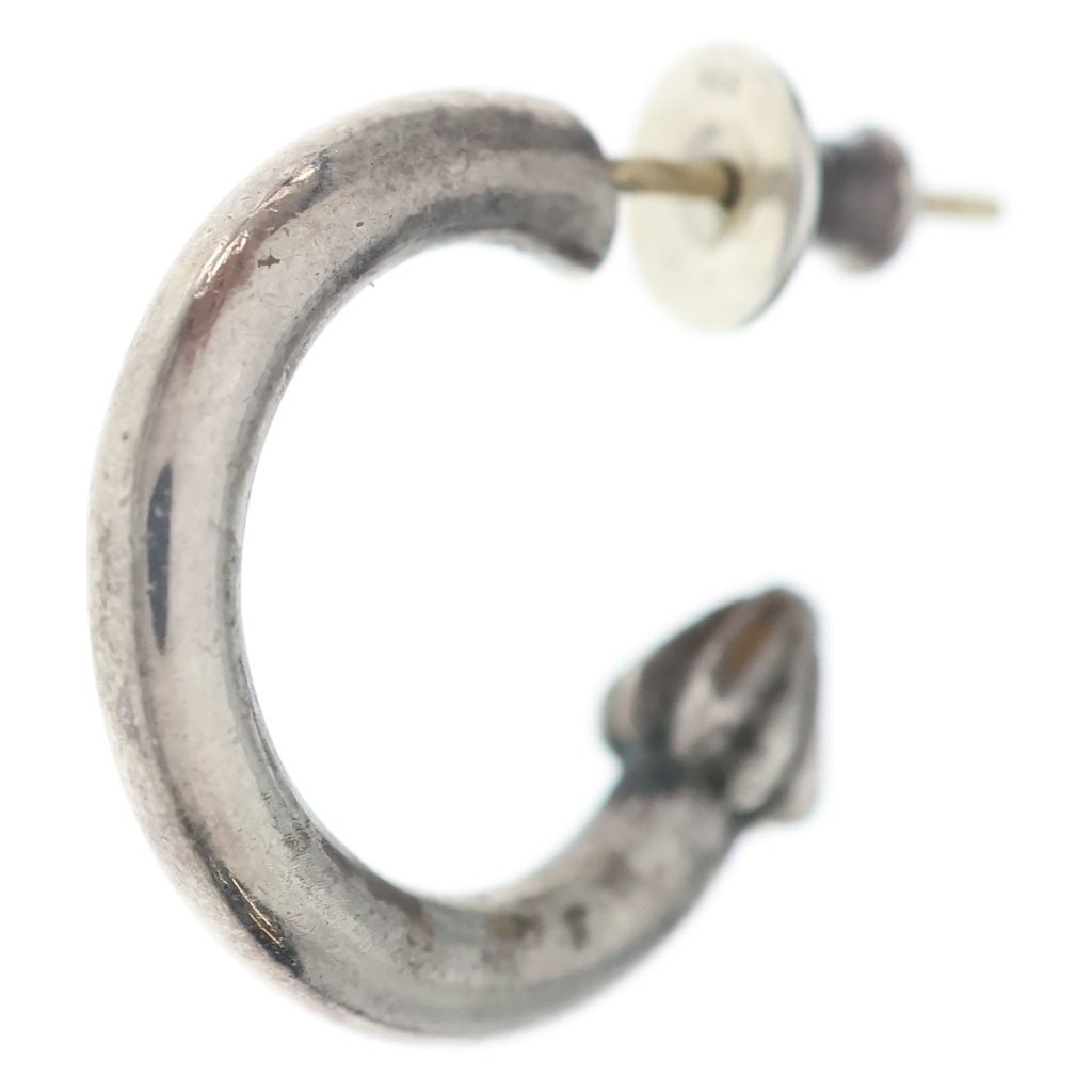 CHROME HEARTS (クロムハーツ) HOOP PLAIN プレーン フープピアス シルバー BCA101