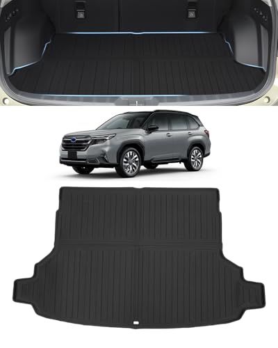 Mixsuper 新型 フォレスター SL系 ラゲッジマット 立体 ラゲッジトレイ FORESTER SL5系 ラゲッジカバー フォレスター SPORT SPORT EX 防水マット ガソリン車用 3D トランクマット 2025年4月~ フォ e9bb2a93