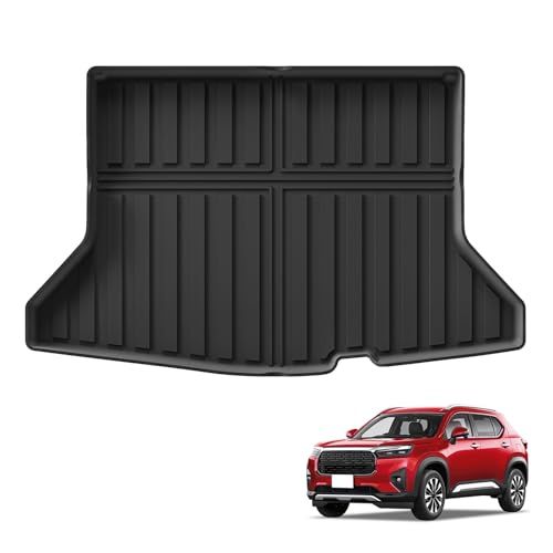 ホンダ R6.3?現行 新型 WR-V WRV 専用 ラゲッジマット 3D 立体カーマット WR-V DG5型 トランクマット 荷台 荷室マット TPE素材 滑り防止 防水 耐汚れ 耐摩擦 取付簡単 車種専用設計 保護 内装パーツ カスタム 3cea90e2