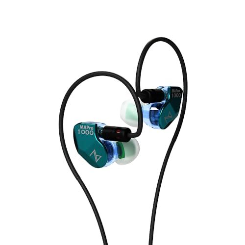 MAPro1000 II Frost Mint [日本製有線スタジオモニターイヤホン 10mmグラフェンコートダイナミックドライバー&5.8mmセラミックツイーターRST搭載] 小型軽量イヤモニ MMCXコネクター 3.5mmL字プラグ ポー 953e79aa