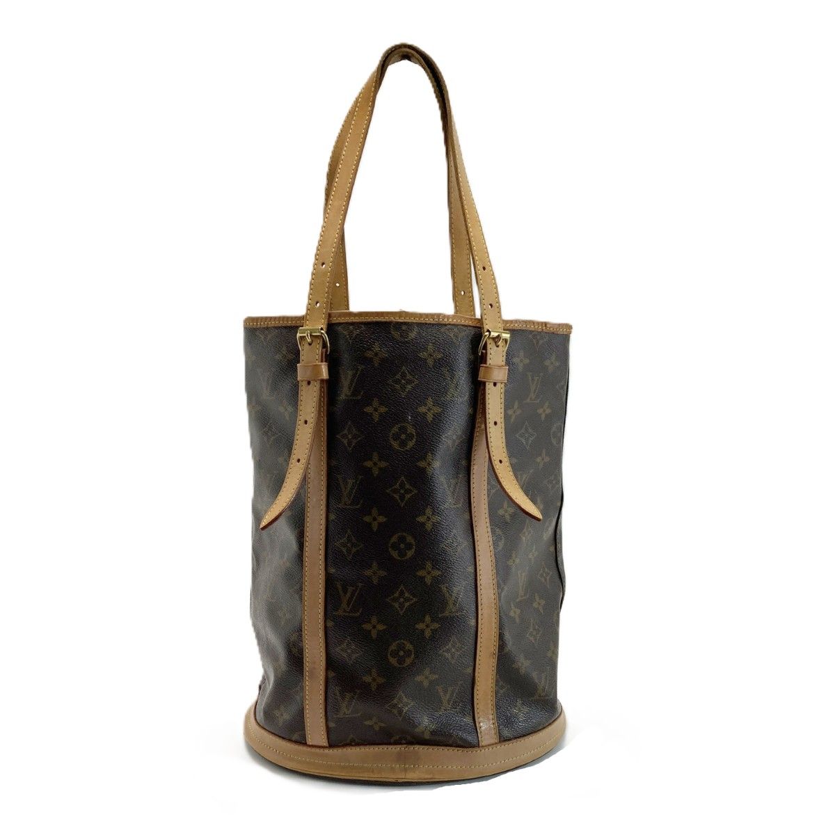 LOUIS VUITTON ルイヴィトン モノグラム バケットGM M42236 トート 