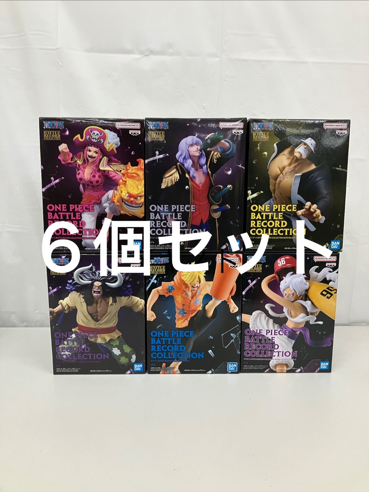 未開封 ワンピース ONE PIECE BATTLE RECORD COLLECTION フィギュア 6