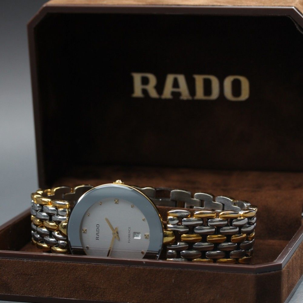 【稼働品】RADO フローレンス 160.3677.2 箱 クオーツ ユニセックス #17310