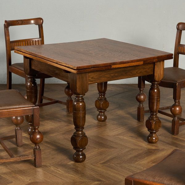 ドローリーフテーブル イギリスアンティーク 机・テーブル 家具