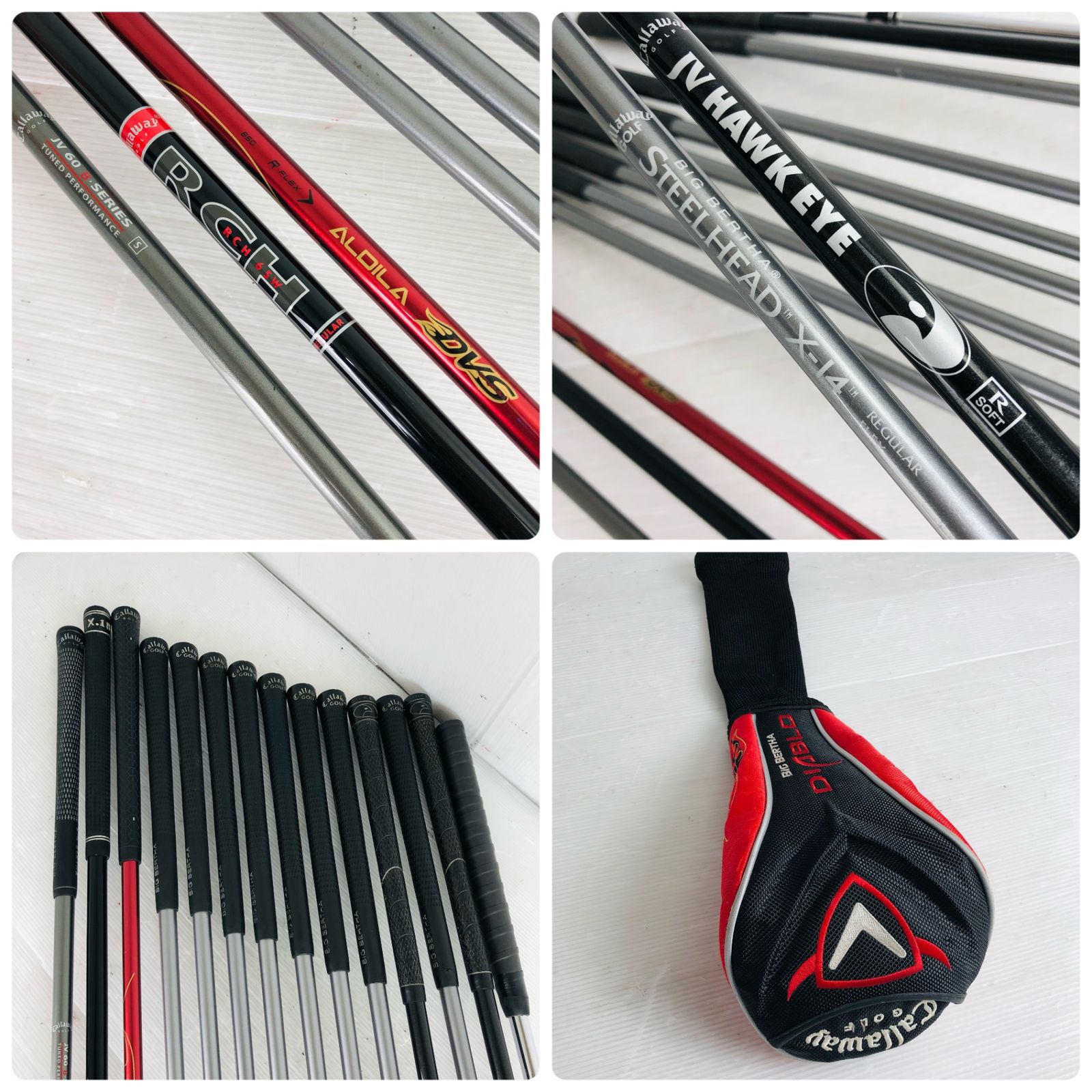 保証付】豪華 14本 Callaway キャロウェイ ODYSSEY オデッセイ ゴルフ 