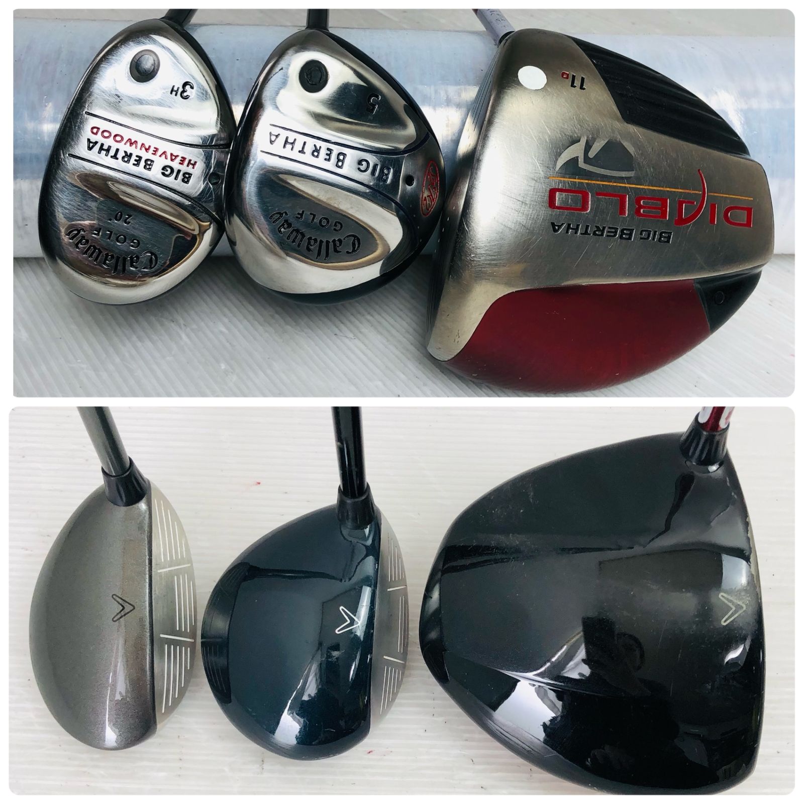 保証付】豪華 14本 Callaway キャロウェイ ODYSSEY オデッセイ ゴルフ 