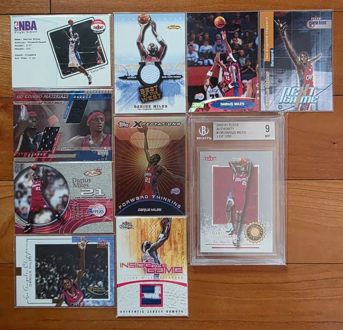 Darius Miles バスケット カード 10 章 セット まとめ