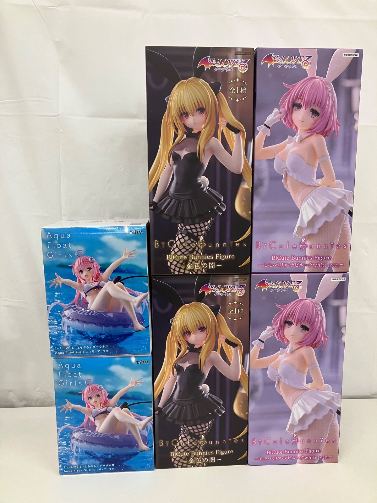 To LOVEる フィギュア 6体セット 未開封 To LOVEる ダークネス とらぶる フィギュア 3種6個セット
