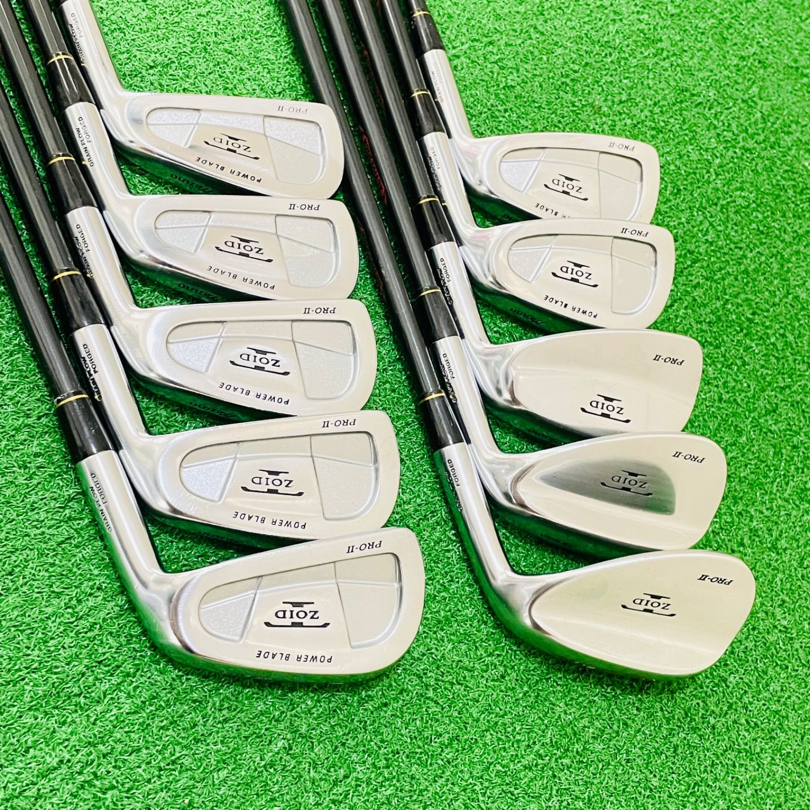 184 MIZUNO T-ZOID PRO-Ⅱ ミズノ アイアン10本セット フレックスSR