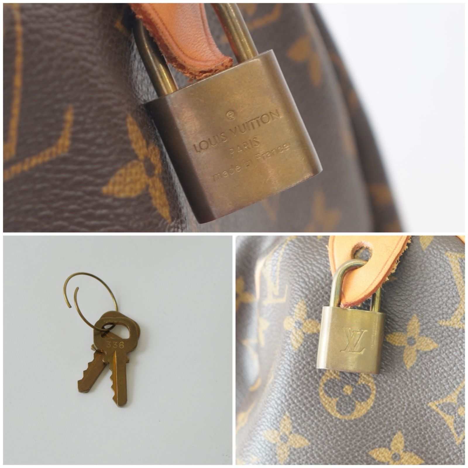 LOUIS VUITTON ルイヴィトン モノグラム スピーディ 40 ボストンバッグ