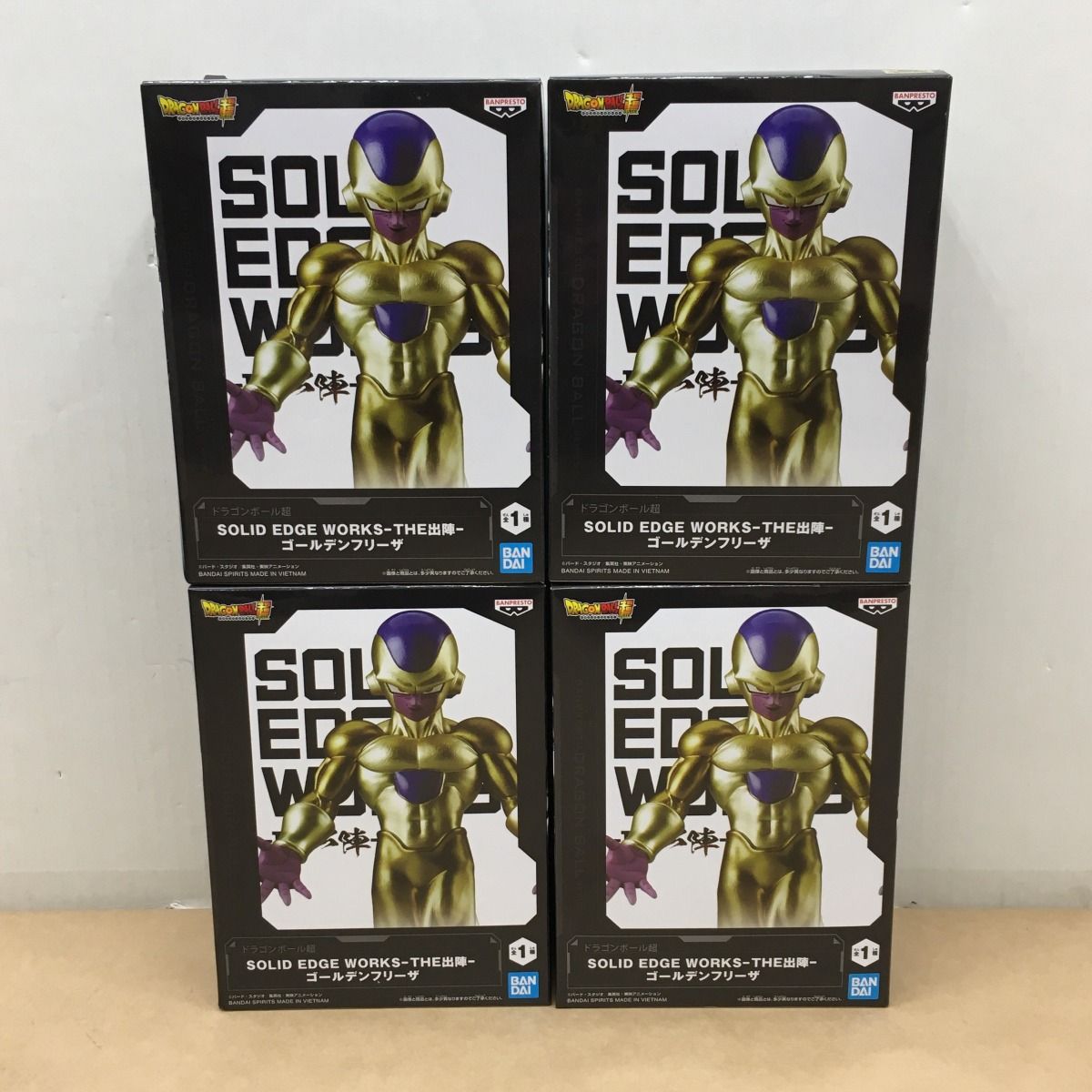 未開封 ドラゴンボール超 SOLID EDGE WORKS THE出陣 ゴールデン