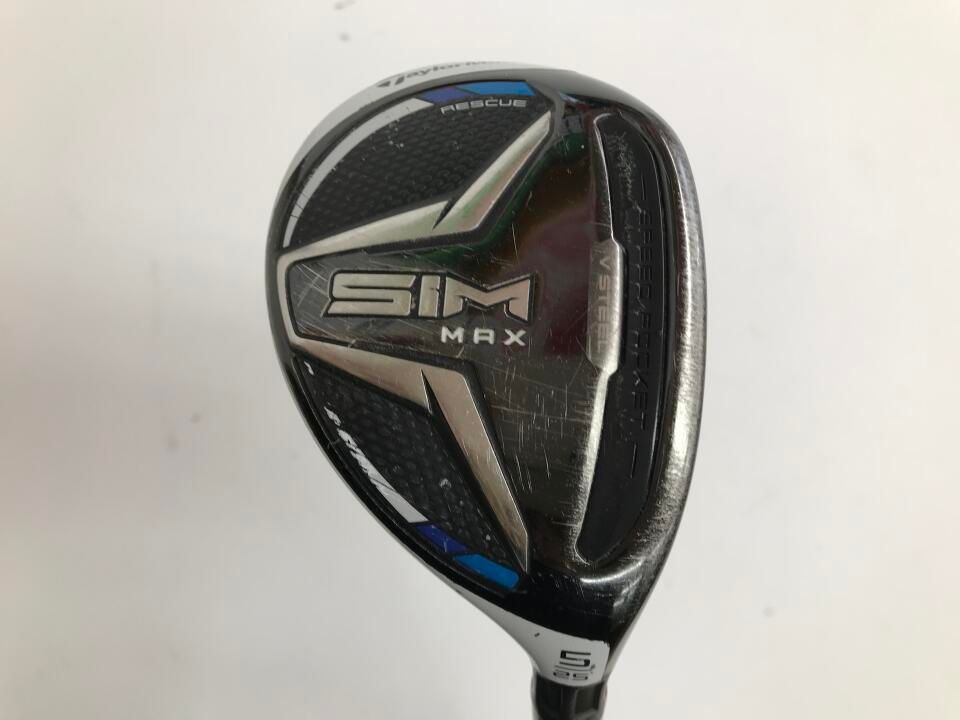 テーラーメイド　SIM MAX　25度　TENSEI BLUE TM60　Sフレックス　ユーティリティ　中古　ゴルフドゥ！水戸店【最短即日発送】