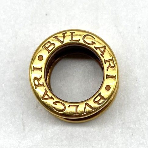 ★BVLGARI ブルガリ B-zero1 ビーゼロワン ペンダント トップ K18 750刻印 5.8g ゴールド アクセサリー レディース 中古 ★008116