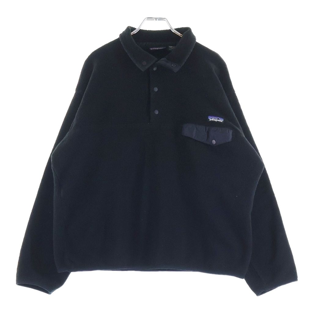 PATAGONIA (パタゴニア) 06AW SYNCHILLA SNAP-T シンチラスナップT ハーフスナップ フリースジャケット ブラック 25450