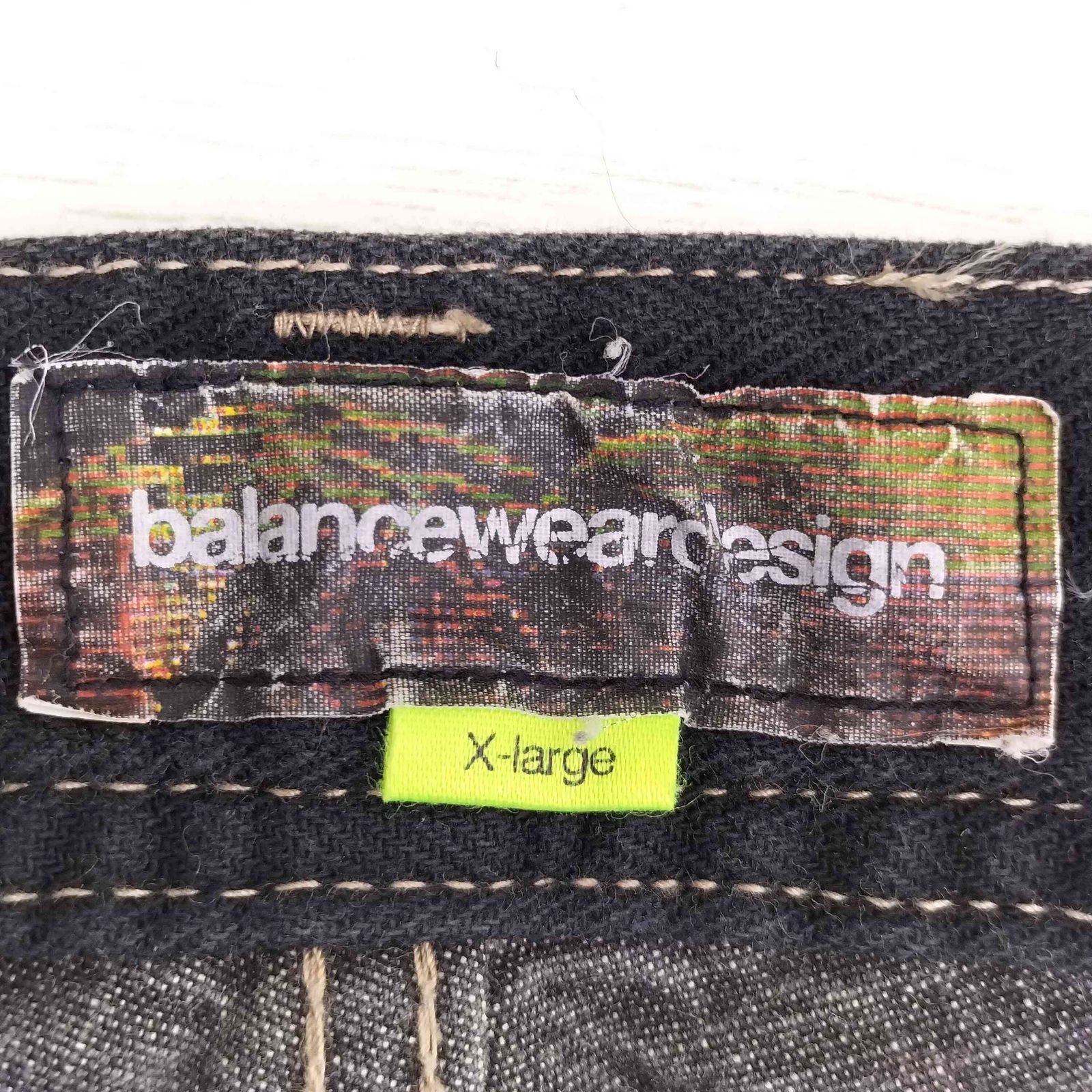 バランスウェアデザイン balanceweardesign 00s 切替 立体裁断 Tech 