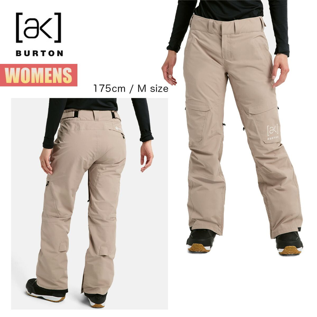 バートン スノーボードウェア レディース パンツ 25-26 Burton [ak