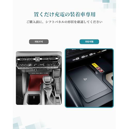 【新品】HUAHAO トヨタ ランクル 250 置くだけ充電の装着車 専用コンソールトレイ 滑り止めマット シフトパネルカバー ランクル250 コンソールボックス カバー 隙間収納 車用収納ボックス 小物入れ キズ・汚れ防止 ランクル250 d8a0d62d