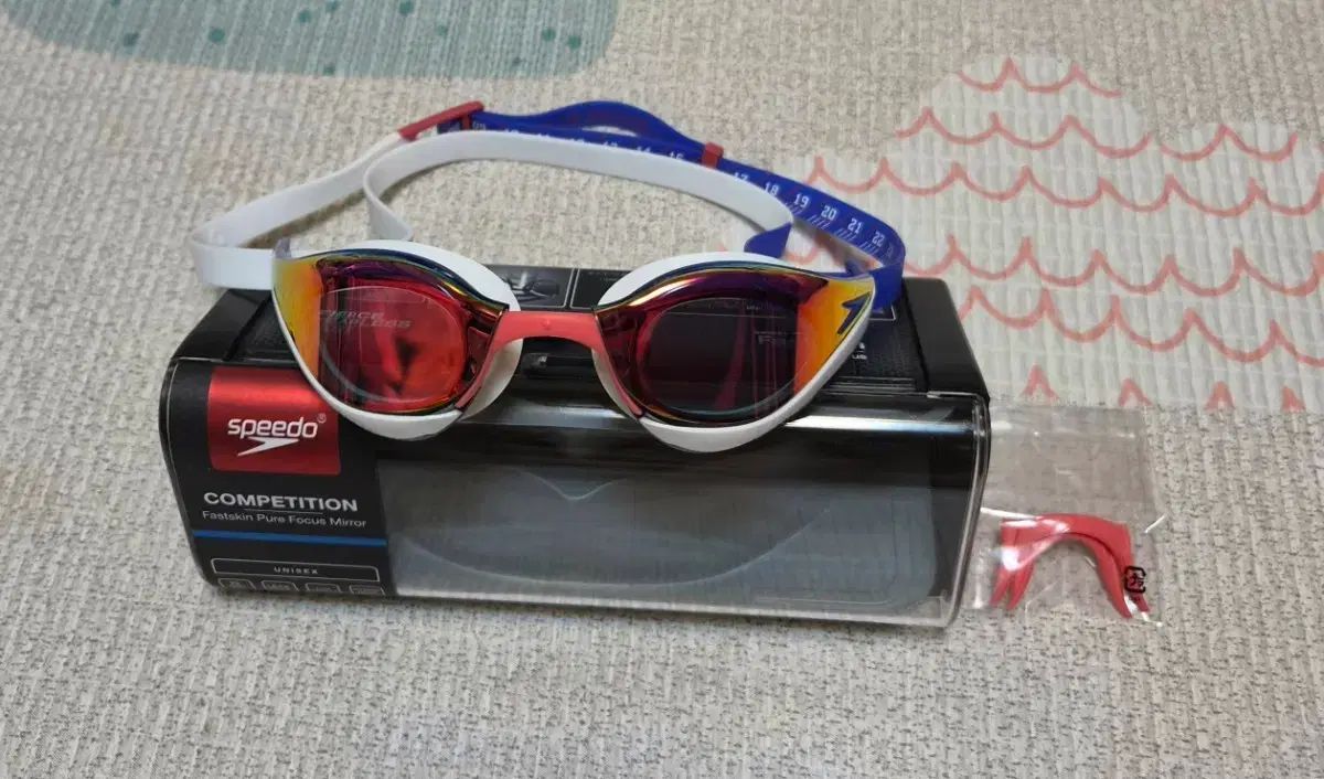 SPEEDO（スピード） ピュアフォーカス レッドブルー