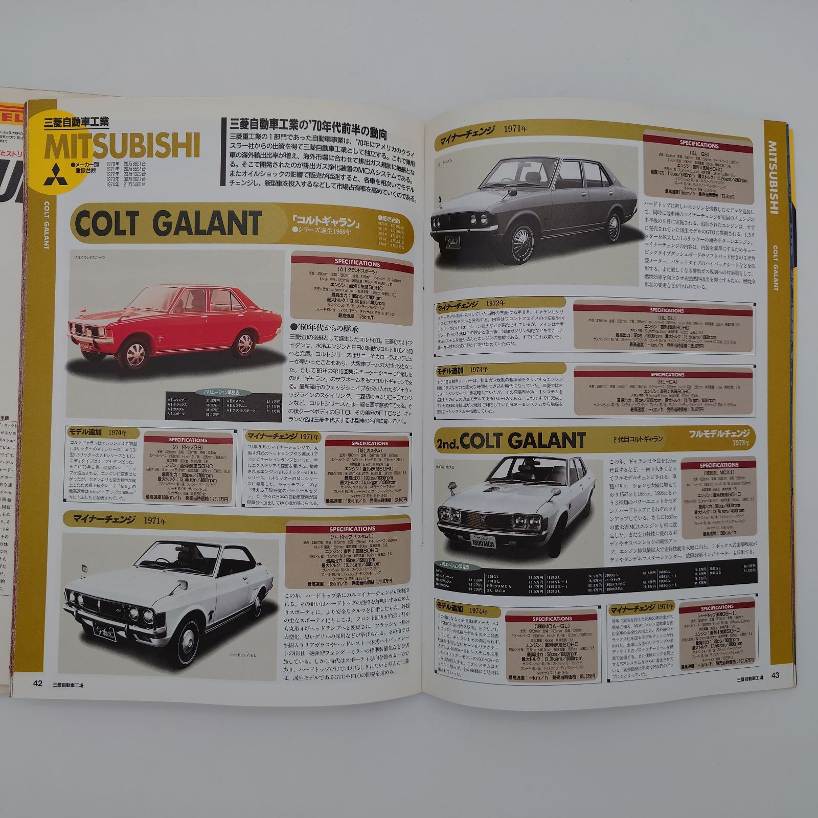 7 絶版車カタログ 国産車編 1・2・4・5セット - メルカリ