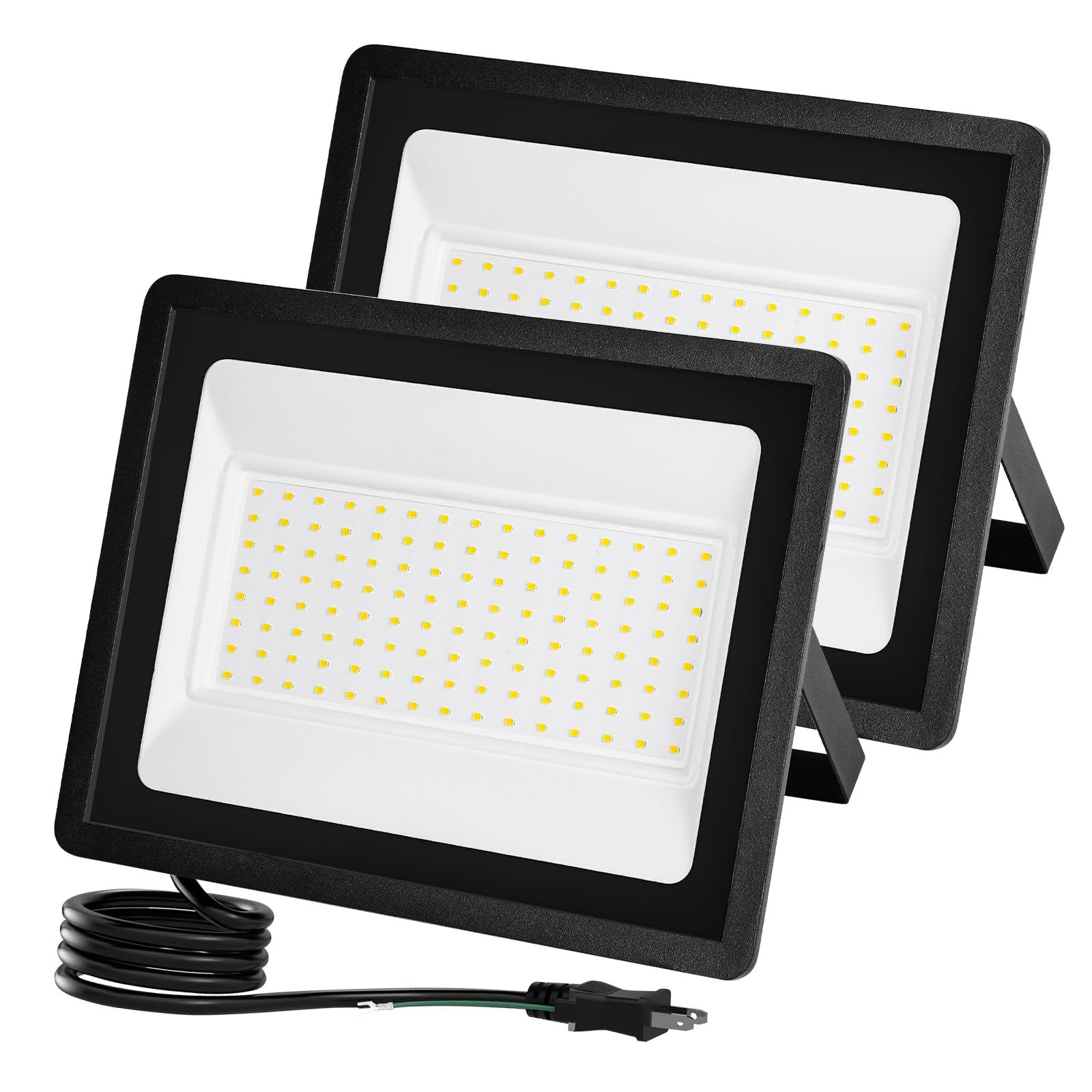 北澤商事 led投光器 投光器 100W ワークライト 作業灯 led 15000LM IP66 防水 外灯 100V対応 高輝度 省エネ 120°広角 屋外照明 防災対策 PSE認証済みt e7d622ba