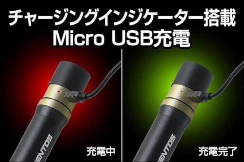 GENTOS(ジェントス) 懐中電灯 LEDライト 充電式 200~900ルーメン レクシード RX-285R/RX-286R/RX-304R/RX-386R/RX-486PBt b64ac40a