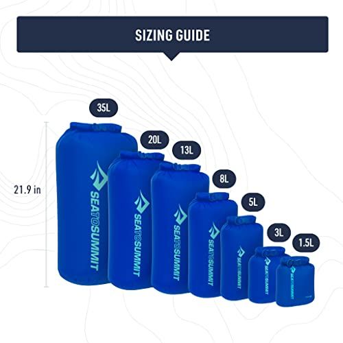 Sea to Summit 軽量ドライバッグ 多目的ドライストレージ, ベルーガグレー, 13L, 13リットル。t 113ddae2 Sea to Summit 軽量ドライバッグ 多目的ドライストレージ, ベルーガグレー, 13L, 13リットル。t 113ddae2