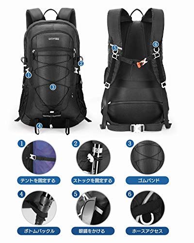 [HOMIEE] 登山 リュック ザック 45L 大容量 軽量 バックパック リュックサック アウトドア バッグ 多機能 キャンプ 花見 防災 遠足 撥水 旅行 男女兼用 ハイキング 避難t 5ede295d