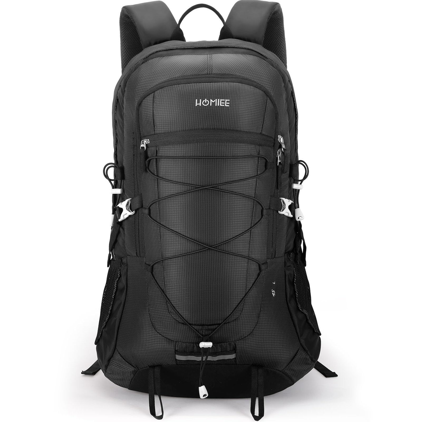[HOMIEE] 登山 リュック ザック 45L 大容量 軽量 バックパック リュックサック アウトドア バッグ 多機能 キャンプ 花見 防災 遠足 撥水 旅行 男女兼用 ハイキング 避難t 5ede295d