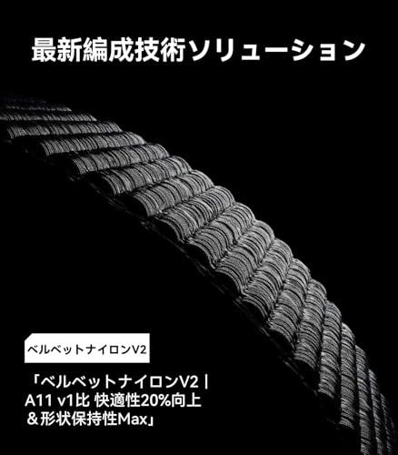 [Aulumu] C11 ガーミン ベルト 22mm クイックリリース | Garmin用 ベルト マグネット式 | Fenix 8 (47mm) / Fenix E (47mm) 対応 ナイロンバンドt 4d315aaf