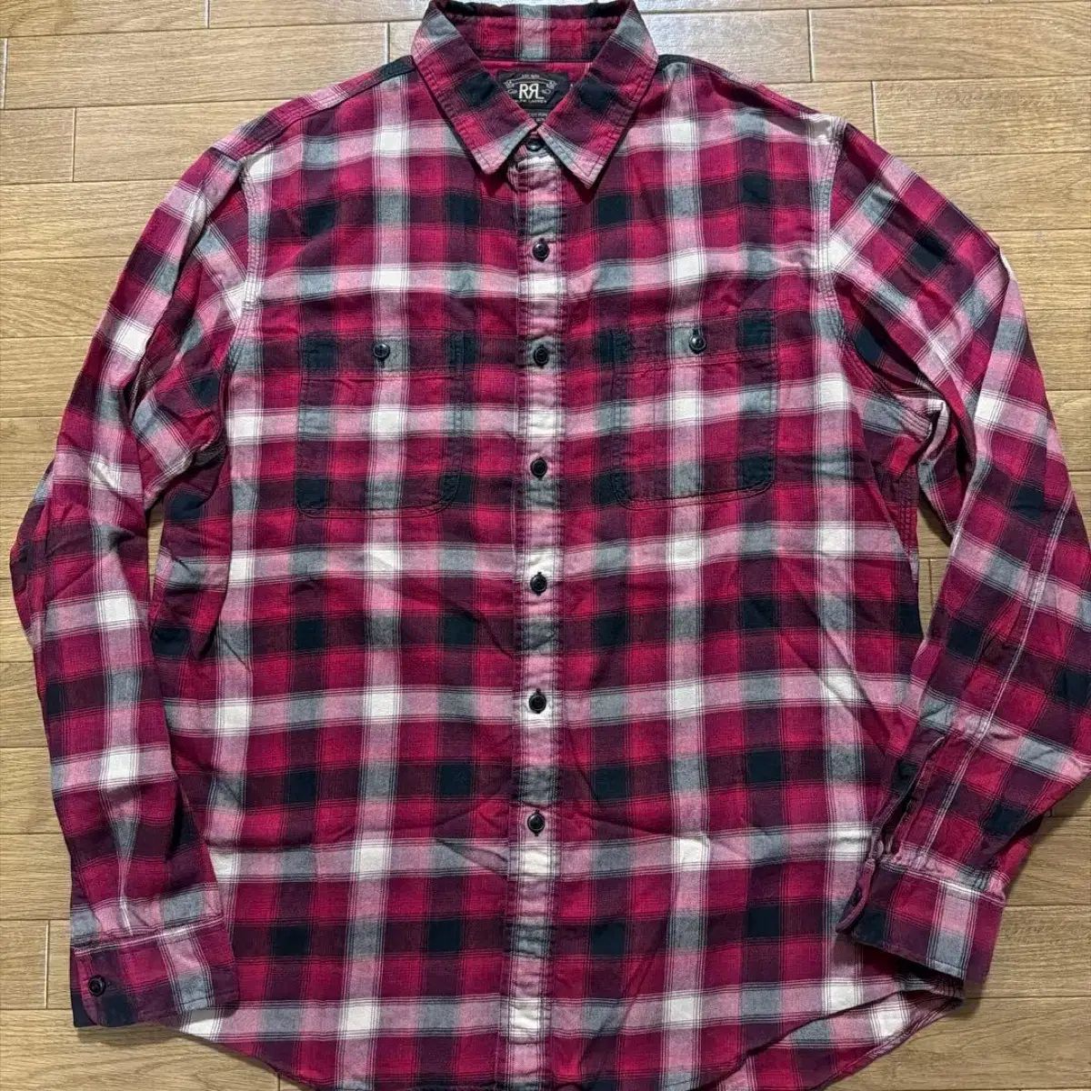 RRL ウールブレンド CHECK シャツ
