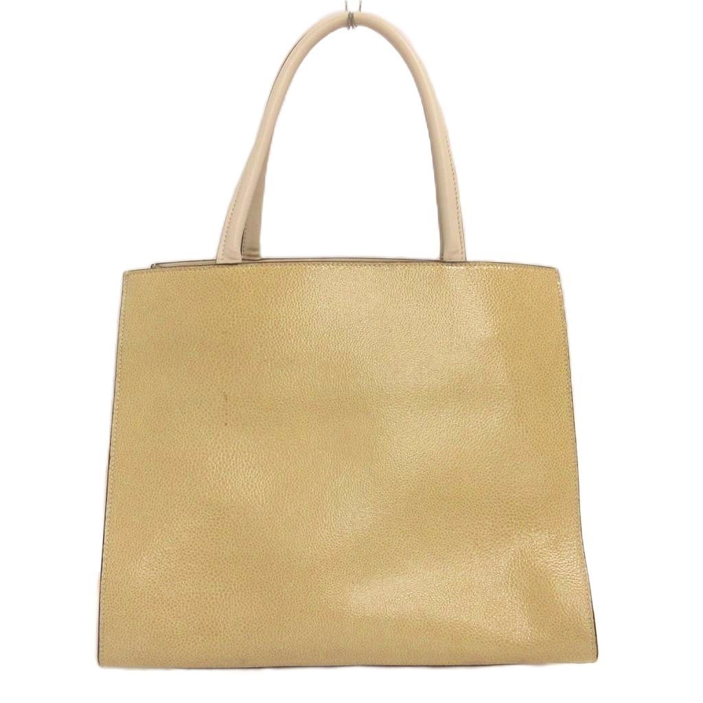 ブルネロクチネリ BRUNELLO CUCINELLI トートバッグ ショルダー 2WAY 斜め掛け レザー 黄 イエロー 鞄