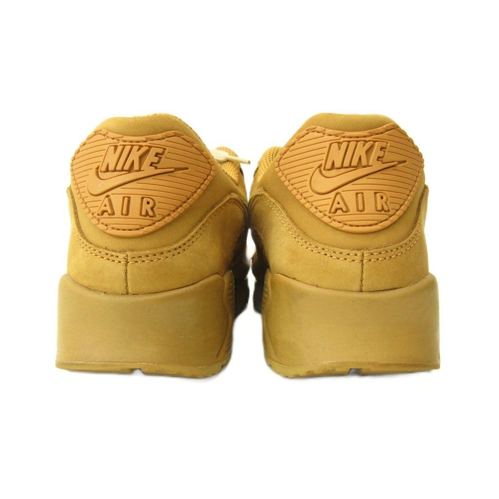 ナイキ NIKE エアマックス AIR MAX 90 PRM スニーカー シューズ ローカット レザー ガムソール 8.5 26.5cm キャメル FZ5102-299 0612