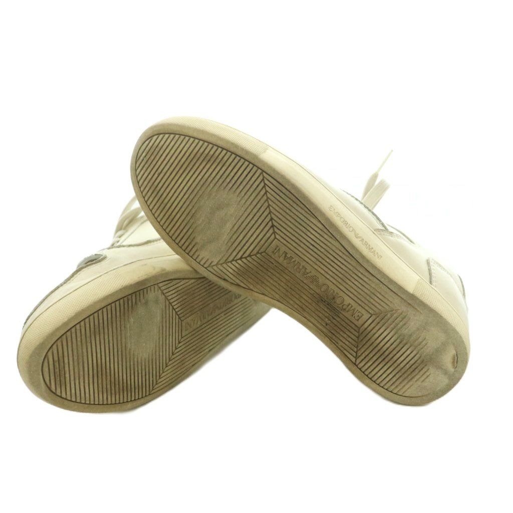 エンポリオアルマーニ EMPORIO ARMANI スニーカー シューズ 5M 22.0-22.5cm オフホワイト /MI ■ECC004 エンポリオアルマーニ EMPORIO ARMANI スニーカー シューズ 5M 22.0-22.5cm オフホワイト /MI ■ECC004