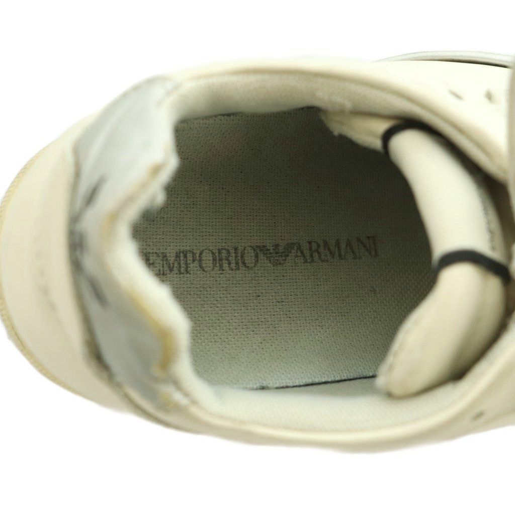 エンポリオアルマーニ EMPORIO ARMANI スニーカー シューズ 5M 22.0-22.5cm オフホワイト /MI ■ECC004 エンポリオアルマーニ EMPORIO ARMANI スニーカー シューズ 5M 22.0-22.5cm オフホワイト /MI ■ECC004