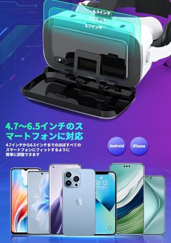 【令和8年bluetooth 版】OLANSOR VRゴーグル VRヘッドセット VRヘッドマウントディスプレイ ヘッドホン付き ピント調節可5.5-7.2インチスマホ対応 5.5-7.2インチスマホ対応 3Dグラス 非球面光学レンズ 装着感 898a75bc 【令和8年bluetooth 版】OLANSOR VRゴーグル VRヘッドセット VRヘッドマウントディスプレイ ヘッドホン付き ピント調節可5.5-7.2インチスマホ対応 5.5-7.2インチスマホ対応 3Dグラス 非球面光学レンズ 装着感 898a75bc