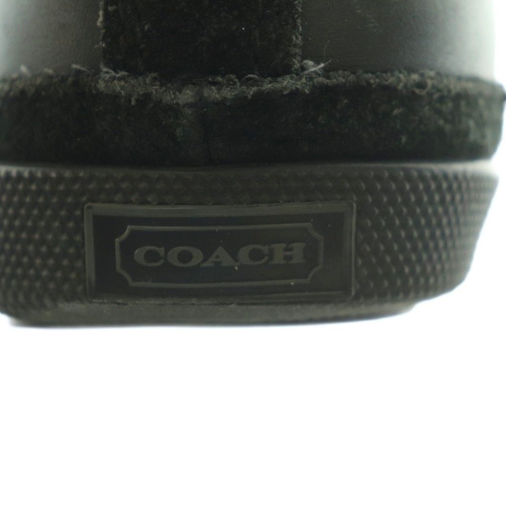 コーチ COACH スニーカー シューズ US8 25.0cm 黒 ブラック /MI ■GY66