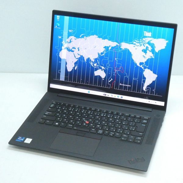 16型 4Kタッチ Lenovo ThinkPad P1 Gen4 (20Y4)【Xeon 11855M/32GB/RTX A2000/SSD512GB(M.2/NVMe)/Win11Pro/WiFI6E/WEBカメラ/16型/WQUXGA】