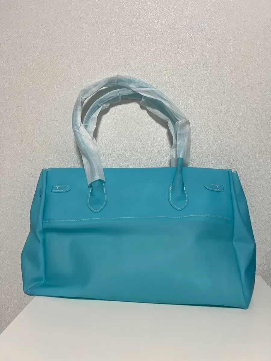 ゼリー ファー キーン バッグ ブルー ラージ 新品