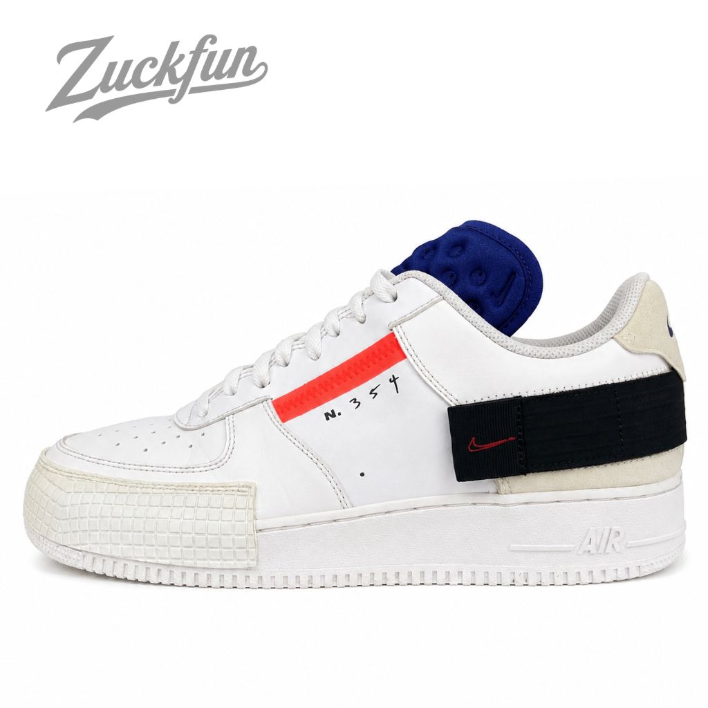 NIKE AIR FORCE 1 LOW TYPE エア フォース 1 ロー タイプ ホワイト ブラック 白 黒 メンズ ナイキ スニーカー 28.5 cm U03511