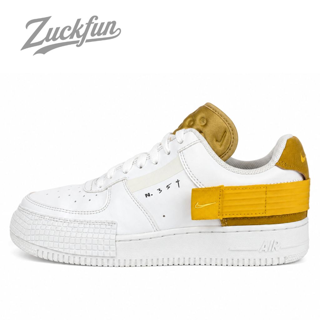 NIKE AIR FORCE 1 TYPE WHITE GOLD エア フォース 1 ホワイト ゴールド