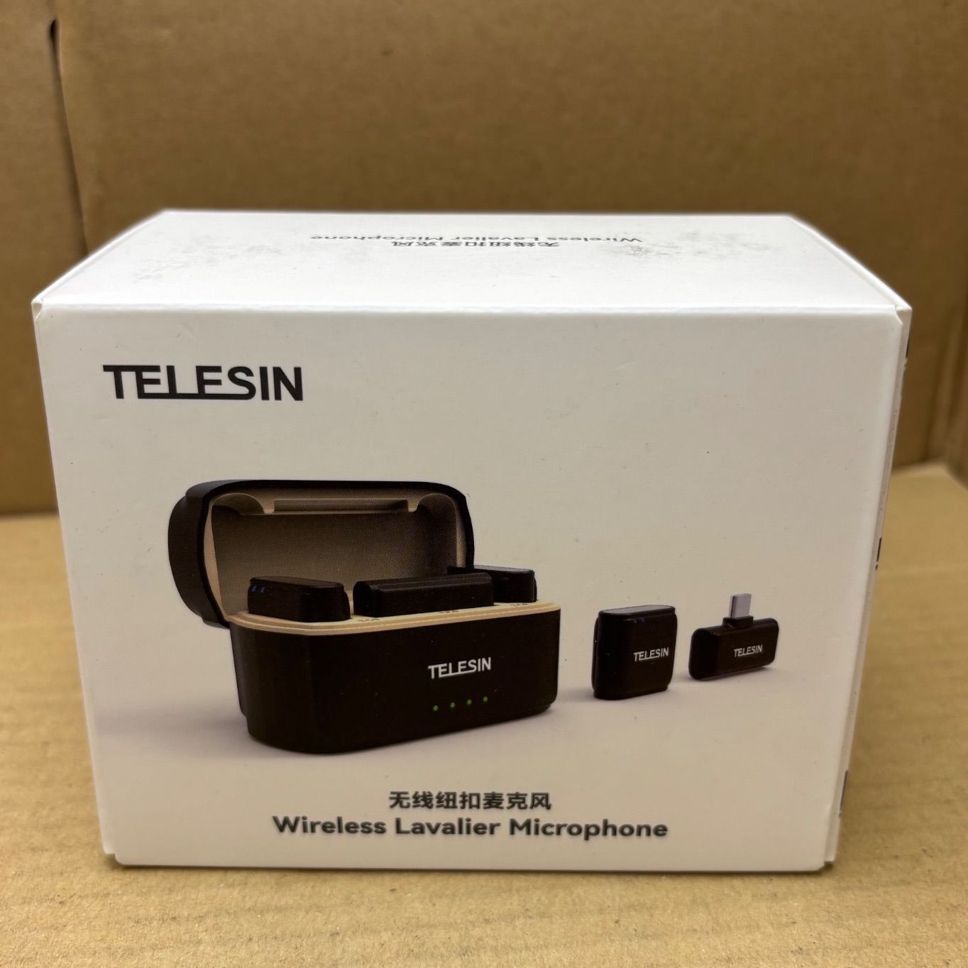 新品 TELESIN ピンマイク ワイヤレスマイク bluetooth 小型 オーディオ