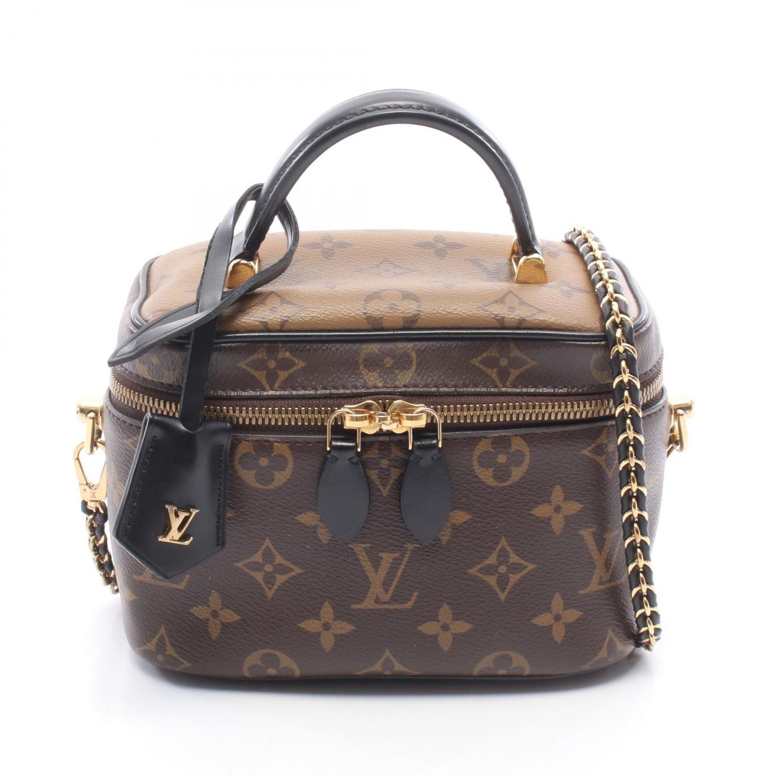 LOUIS VUITTON ルイ・ヴィトン ヴァニティ NV PM モノグラムリバース 2WAY ハンドバッグ