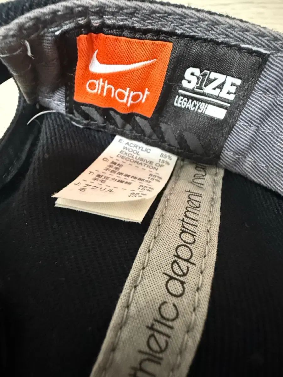 10s NIKE アスレチック レガシー91 ベースボールキャップ 帽子