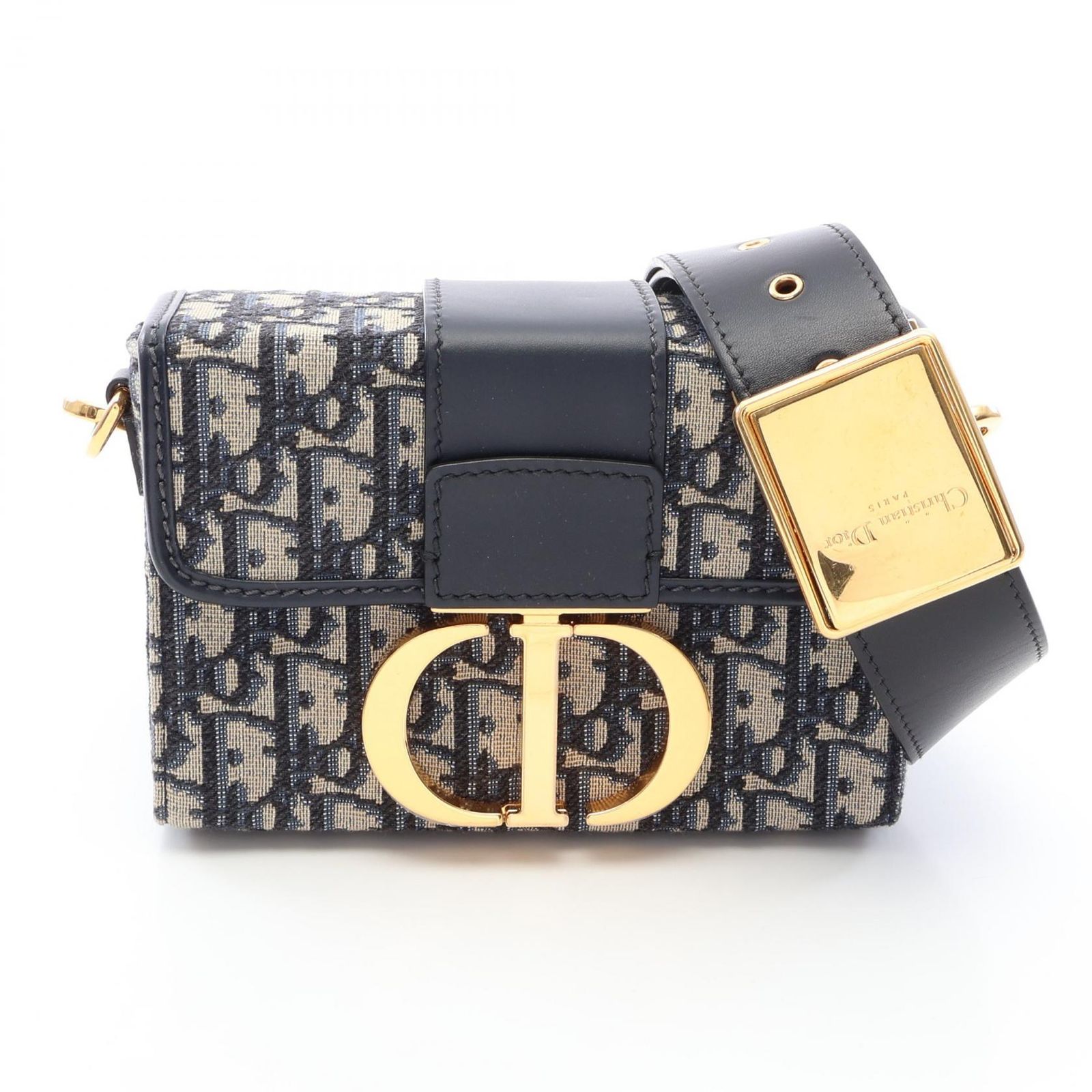 Dior ディオール 30 MONTAIGNE モンテーニュ オブリーク ジャガード ショルダーバッグ