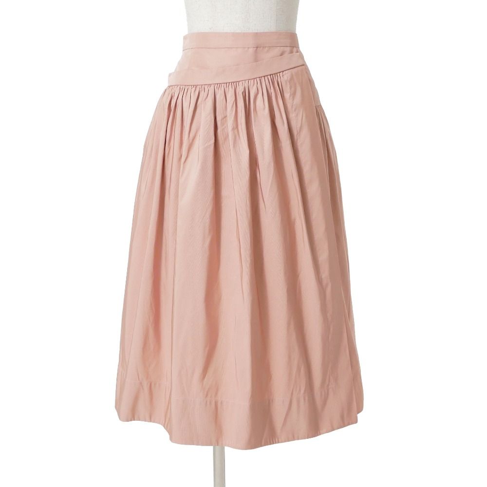 ■美品■Rochas ロシャス ロングスカート サイズ40 ギャザー レイヤード イタリア製 ブランド古着【中古】20260618/RA9822